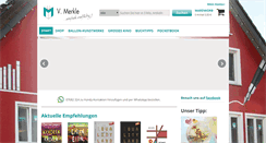 Desktop Screenshot of merkle-elzach.de